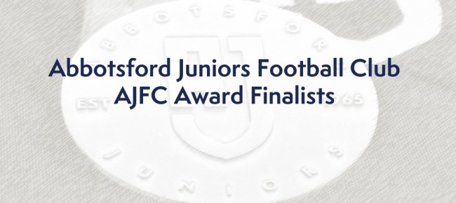 Abbotsford Juniors announces the finalists for the 2022 Season AJFC Awards